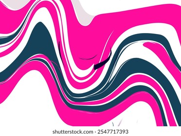 Abstract geometric background. The poster with the flat figures. Vector illustration.