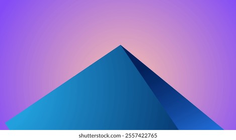 Abstract geometric background. The poster with the flat figures. Vector illustration.