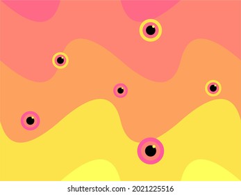 abstract geometric background, poster and pattern in a modern style
