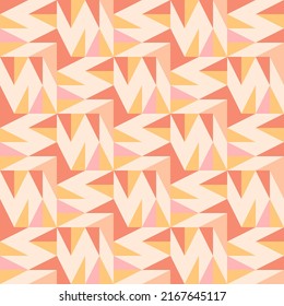 abstract geometric background print on fabric on paper