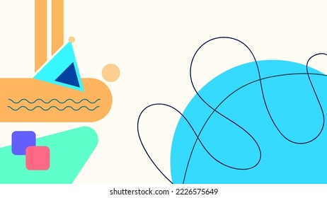 ABSTRACT GEOMETRIC BACKGROUND PUNCHY VECTOR DESIGN TEMPLATE FOR WALLPAPER, COVER DESIGN, HOMEPAGE DESIGN
