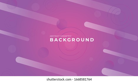 Abstract Geometric Background with Purple Colorful Gradient