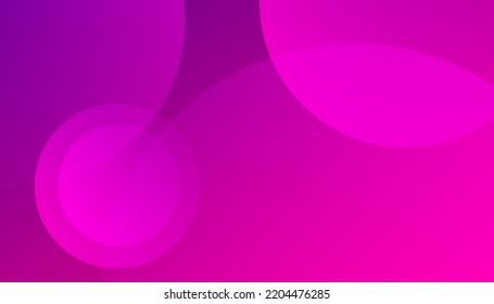 Abstract geometric background with purple gradient. Circle Creative Wallpaper. Minimal geometric vector background. Gradient posters for use as a placards, brochures, banners, web pages, header