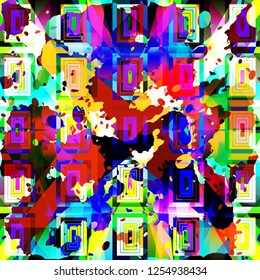 Abstract geometric background quality illustration