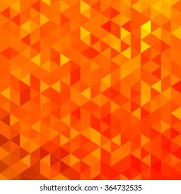 Abstract geometric background with red and yellow color tones
