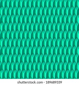 Abstract geometric background with rhombs in cyan