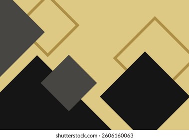 Abstract geometric background with rhombuses. Vector illustration.