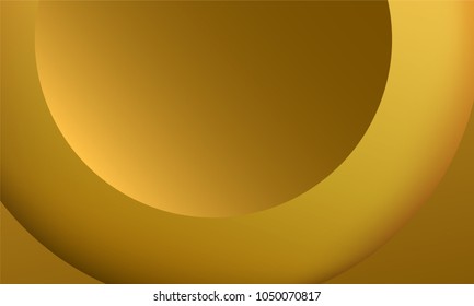 Abstract Geometric Background with Round Shapes and Gradient. Bright Cover Template with Glow Effect. Futuristic Wallpaper with Shadows. Gradient Background for Web, Poster, Presentation, Banner.