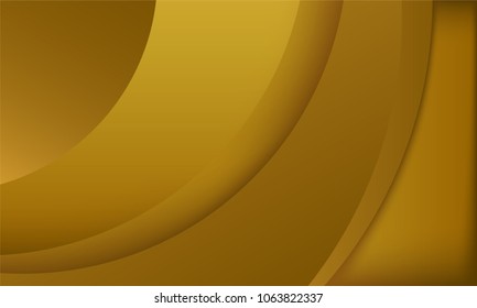 Abstract Geometric Background with Round Shapes and Gradient. Bright Cover Template with Glow Effect. Futuristic Wallpaper with Shadows. Gradient Background for Web, Poster, Presentation, Banner.