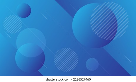 abstract geometric background with rounded shapes. vector illustration