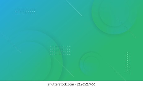 abstract geometric background with rounded shapes. vector illustration