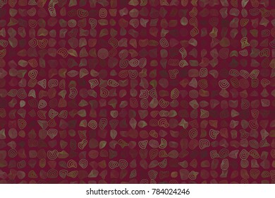 Abstract geometric background with rounded shapes. Vector illustration graphic.