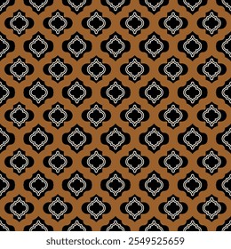 abstract geometric background seamless moroccan pattern texture islamic window grid design vector