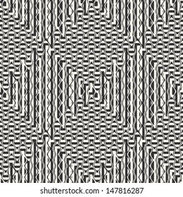 Abstract geometric background. Seamless pattern. Vector.