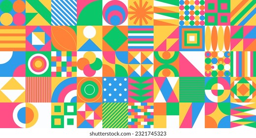 Abstract geometric background. Seamless pattern.