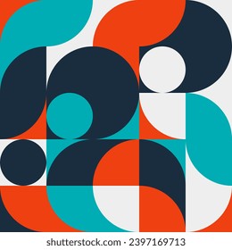 abstract geometric background seamless pattern