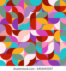 abstract geometric background seamless pattern for business card