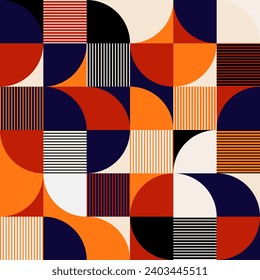 abstract geometric background seamless pattern for business card