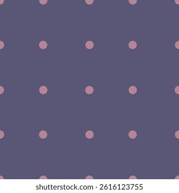 Abstract, geometric background, seamless pattern. Delicate light polka dots on a dark background. Seamless vector pattern for any surfaces and the web.