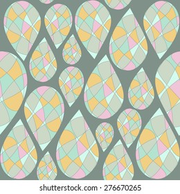 Abstract geometric background. Seamless pattern.