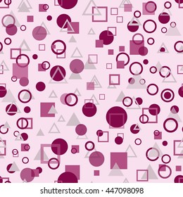 Abstract  geometric background. Seamless pattern.