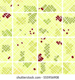 Abstract geometric background. Seamless pattern. Vector graphics.