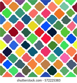Abstract geometric background. Seamless pattern. Vector graphics.