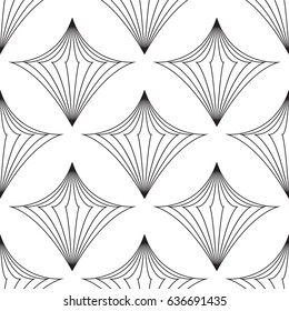 Abstract geometric background. Seamless pattern. Vector illustration