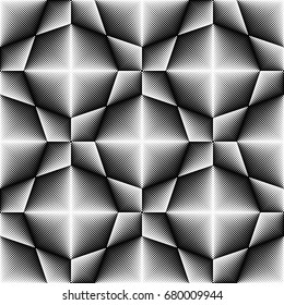 Fondo Geométrico Resumen. Patrón De Espectáculo Sin Margen. Textura sin vectores