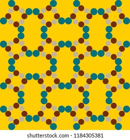 Abstract geometric background. Seamless texture. Decorative graphic pattern vector illustration