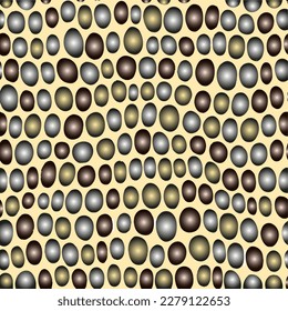Fondo geométrico abstracto, textura transparente de elementos redondos con gradiente