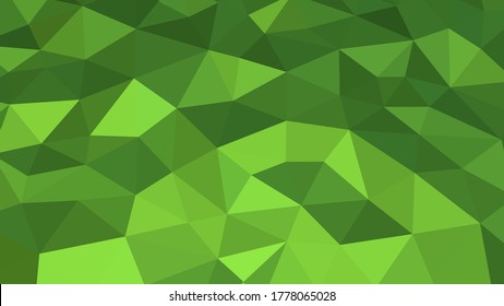 Abstract geometric background with shades of green. Template for web and mobile interfaces, infographics, banners, advertising, applications.