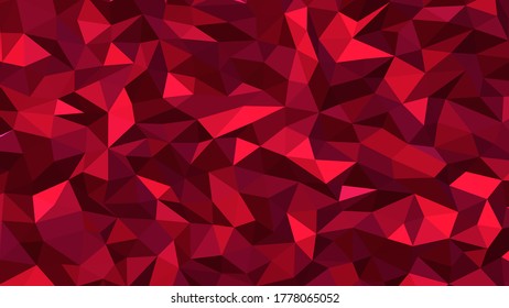 Resumen de fondo geométrico con tonos rojos. Plantilla para interfaces web y móviles, infografías, banners, publicidad, aplicaciones.
