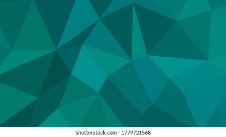 Resumen de fondo geométrico con matices de teal. Plantilla para interfaces web y móviles, infografías, banners, publicidad, aplicaciones.