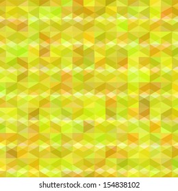 Abstract geometric background shades of yellow
