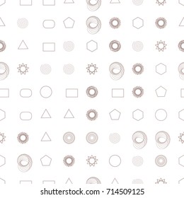 Abstract geometric background with shape of  pattern. Vector illustration graphic.