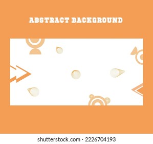 Abstract geometric background with shapes