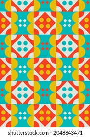 abstract geometric background geometric shapes swiss style poster design