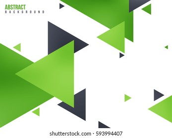 Abstract geometric background with shiny triangles.