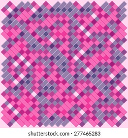 Abstract geometric background similar to the pattern of pixels