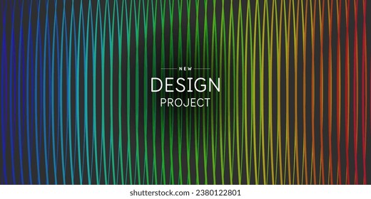 Abstract geometric background of simple shapes. A template for design and creativity.