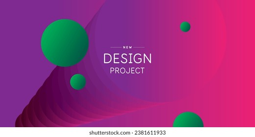 Abstract geometric background of simple shapes. A template for design and creativity. Background for text placement. A modern illustration in a fashionable style.