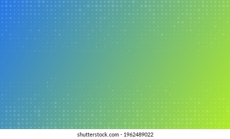 Abstract geometric background of sircles. Green pixel background with empty space. Vector illustration.