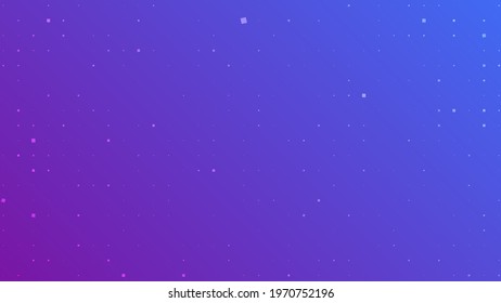 Abstract geometric background of sircles. Purple pixel background with empty space. Vector illustration.