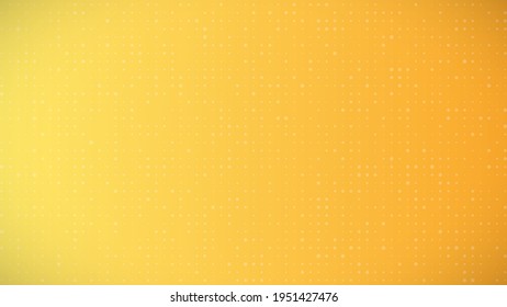 Abstract geometric background of sircles. Yellow pixel background with empty space. Vector illustration.