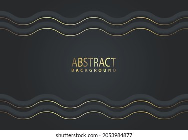 Resumen del fondo geométrico con líneas suaves. Diseño moderno de la cubierta.
