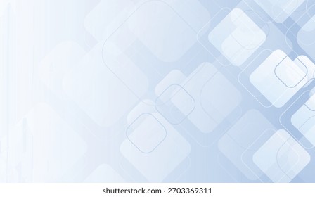 Fondo geométrico Abstractas con cuadrados azules suaves para Diseños modernos, recurso visual minimalista, elegante y creativo