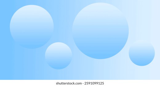 Abstract geometric background with soft light blue gradient, subtle bokeh effect, ideal for business, digital designs, and wallpapers.