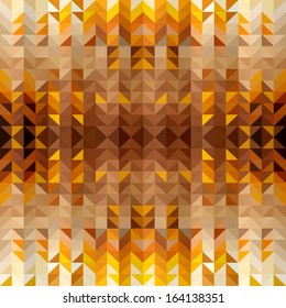 abstract geometric background with soft retro colors