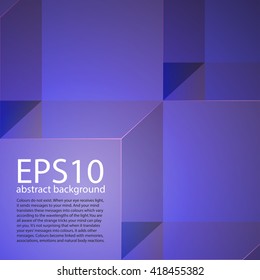 Abstract geometric background with space for text